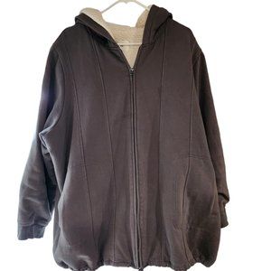 Casual Womens Coat, jacket. All American Comfort. 2X, large pockets